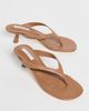 Tony Bianco Tony Bianco Krista Heeled Thong Sandals Tan Como - 5
