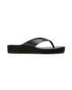 Tony Bianco Tony Bianco Kyra toe thong sandals in black leather - 1