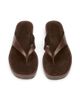 Tony Bianco Tony Bianco Kyra toe thong sandals in chocolate vintage leather-Brown - 2