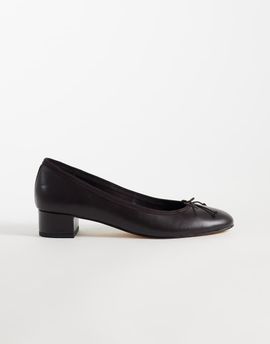 Tony Bianco Tony Bianco Maddi low heel ballet flats in brown leather