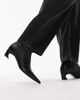 Tony Bianco Tony Bianco Margot curved kitten heel ankle boots in black - 4