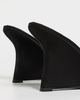 Tony Bianco Tony Bianco Matisse Wedge Mules Black Satin - 4