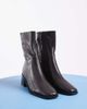 Tony Bianco Tony Bianco Remi mid ankle boots in brown leather - 4