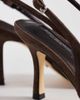 Tony Bianco Tony Bianco Samar slingback heeled shoes in espresso suede-Brown - 2