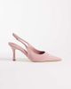 Tony Bianco Tony Bianco Samar slingback heeled shoes in pink suede - 1