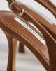 Tony Bianco Tony Bianco Samar slingback heeled shoes in taupe suede-Neutral - 2