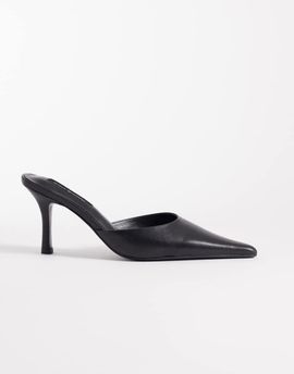 Tony Bianco Tony Bianco Sicily heeled mules in black vintage