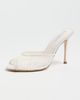 Tony Bianco Tony Bianco Sofia Lace Heels Ivory Brocade - 2