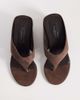 Tony Bianco Tony Bianco Swift heeled wedge sandals in espresso suede-Brown - 2