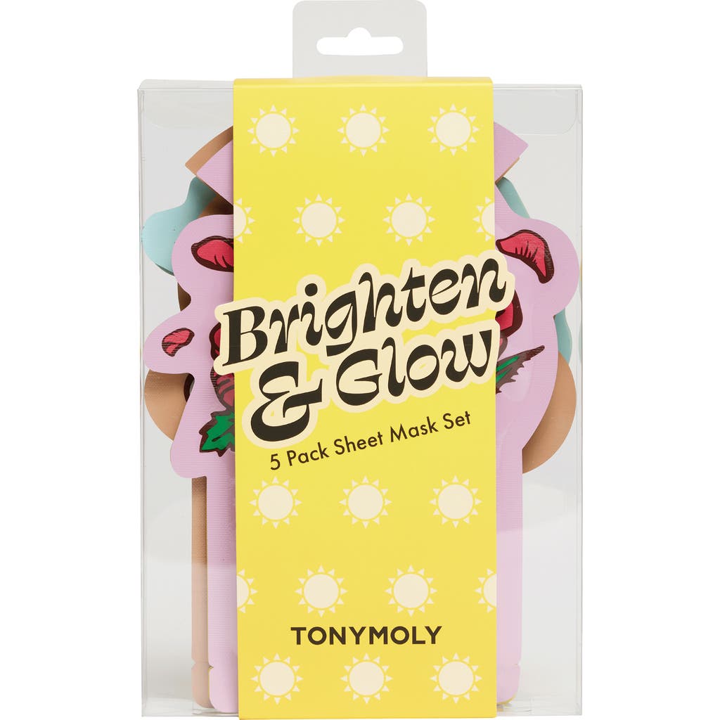 TONYMOLY TONYMOLY Brightening Glow Set of 5 Sheet Mask Set 