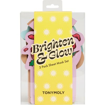 TONYMOLY TONYMOLY Brightening Glow Set of 5 Sheet Mask Set 