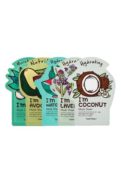 TONYMOLY TONYMOLY Deep Hydration 5-Pack I Am Mask Set 