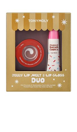TONYMOLY TONYMOLY Jelly Lip Melt & Lip Gloss Key Chain Duo