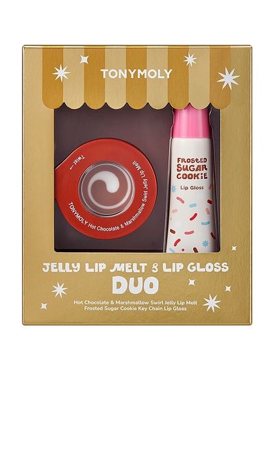 TONYMOLY TONYMOLY Jelly Lip Melt & Lip Gloss Key Chain Duo