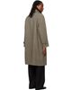 TONYWACK TONYWACK Beige Herringbone Wool Raglan Coat - 3