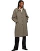 TONYWACK TONYWACK Beige Herringbone Wool Raglan Coat - 4