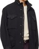 TONYWACK TONYWACK Black Garment Dyed Cotton Field Jacket - 2