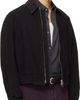 TONYWACK TONYWACK Black Garment Washed Western Bomber Jacket - 2