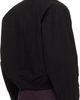 TONYWACK TONYWACK Black Garment Washed Western Bomber Jacket - 3