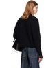 TONYWACK TONYWACK Black High Neck Merino Wool Button-Up Cardigan - 3
