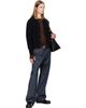 TONYWACK TONYWACK Black High Neck Merino Wool Button-Up Cardigan - 4