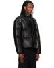 TONYWACK TONYWACK Black Lamb Leather Down Puffer Jacket - 2