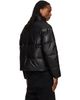 TONYWACK TONYWACK Black Lamb Leather Down Puffer Jacket - 3