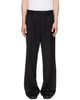 TONYWACK TONYWACK Black Melange Wool Wide-Leg Pleated Trousers - 1