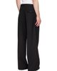 TONYWACK TONYWACK Black Melange Wool Wide-Leg Pleated Trousers - 3