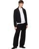 TONYWACK TONYWACK Black Stand Collar Epaulette Jacket - 4
