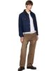 TONYWACK TONYWACK Blue Cord-Collar Denim Trucker Jacket - 4