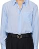 TONYWACK TONYWACK Blue Striped Lyocell Shirt - 1