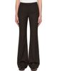 TONYWACK TONYWACK Brown Loose Fit Wool Tailored Trousers - 1