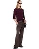 TONYWACK TONYWACK Brown Wool Blend Flared Trousers - 5