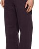 TONYWACK TONYWACK Burgundy Garment Dyed Cotton Straight Trousers - 4