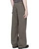 TONYWACK TONYWACK Gray Grain Canvas Distressed Work Pants - 3