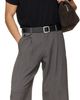 TONYWACK TONYWACK Gray Raw-Cut Wool Pleated Tailored Shorts - 5