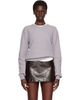 TONYWACK TONYWACK Gray Superfine Wool Commando V-Neck Sweater - 1