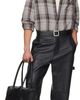 TONYWACK TONYWACK Gray Washed Cotton Blend Check Shirt - 5