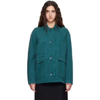 TONYWACK TONYWACK Green Brushed Cotton Barn Jacket
