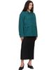 TONYWACK TONYWACK Green Brushed Cotton Barn Jacket - 4