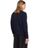 TONYWACK TONYWACK Navy Brushed Wool Crew-Neck Cardigan - 3