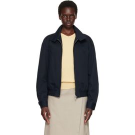 TONYWACK TONYWACK Navy High Density Cotton Harrington Jacket