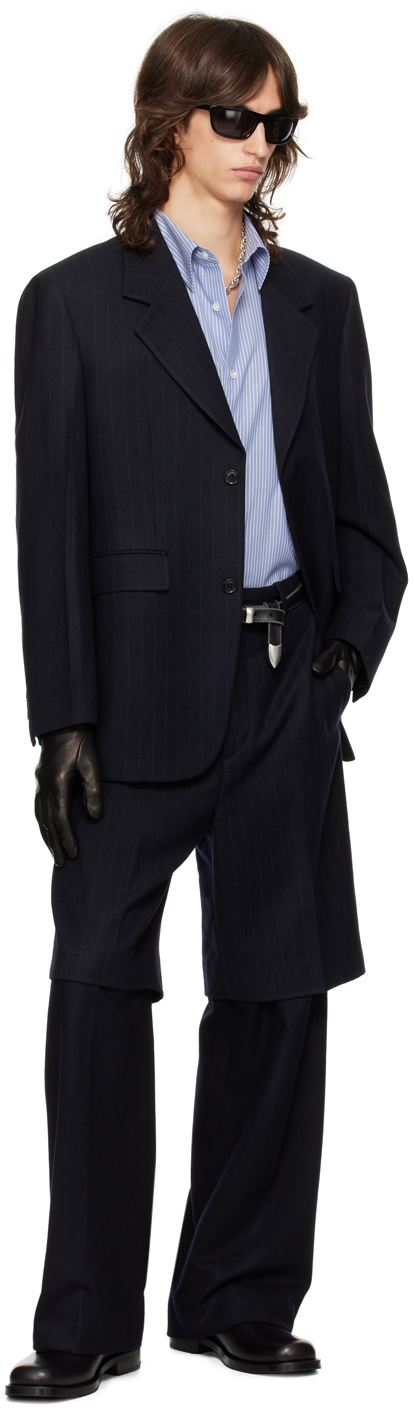 Tonywack - Navy Oversized Blazer