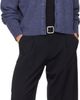 TONYWACK TONYWACK Navy Raw-Cut Wool Pleated Tailored Shorts - 5