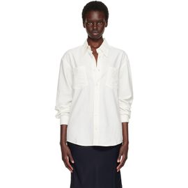 TONYWACK TONYWACK Off-White Silk Crêpe Shirt