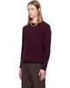 TONYWACK TONYWACK Red & Navy Merino Wool Essential Stripe Sweater - 4