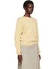 TONYWACK TONYWACK Yellow Superfine Wool Commando V-Neck Sweater - 2
