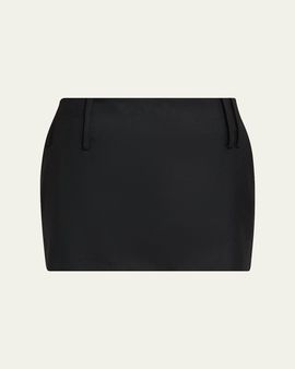 TONYWACK Wool Mini Skirt