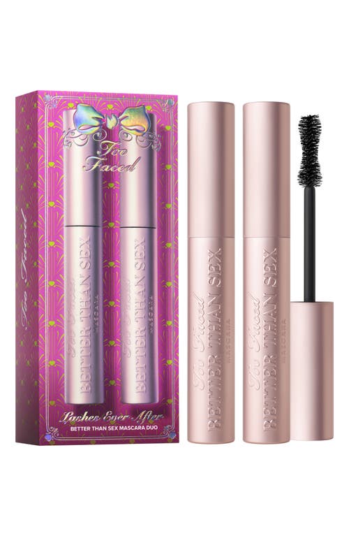 Too Faced Too Faced Better Than Sex Volumizing Mascara Duo $58 Value 